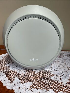 Pure Enrichment PureZone Halo True HEPA Air Purifier + Replacement Filter